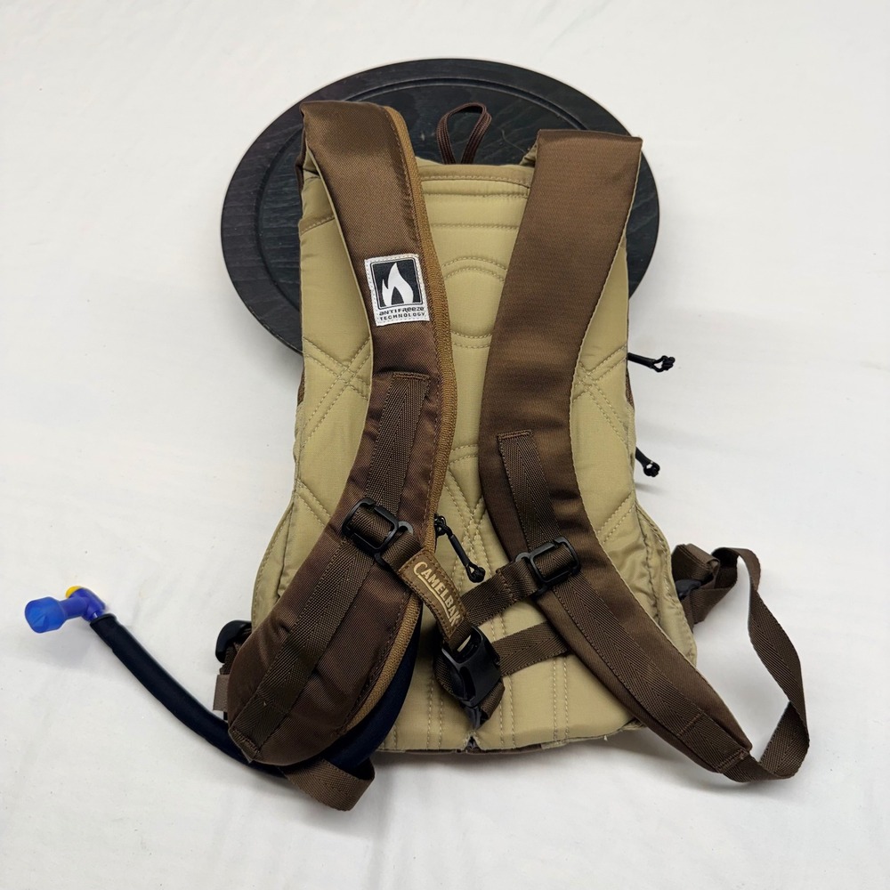 CamelBak SnoAngel Hydration Pack Brown Tan Antifreeze Winter Sports Backpack - Picture 5 of 6